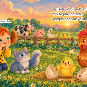 Páginas 22 y 23: ¡pío, pío! Nace Vito