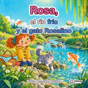 Portada de «Rosa, el río frío y el gato Rosalino»